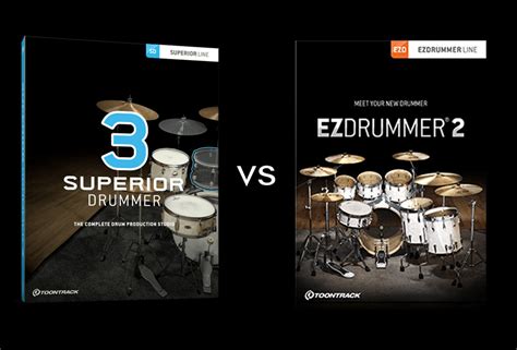 ez drummer 2 vs 3
